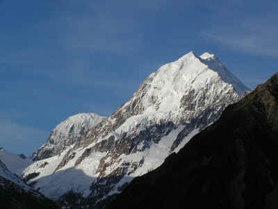 写真:ニュージーランド南島・大自然の中のドライブ旅行（2001年1月）