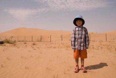 写真:ドバイ・真夏の中東1日体験（2007年8月）