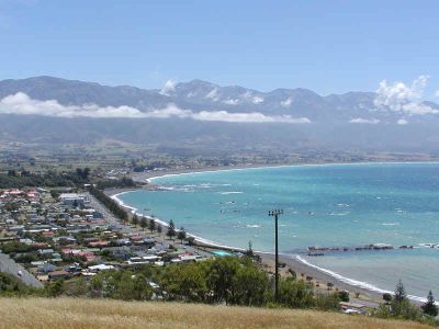 写真:鯨の街カイコウラ