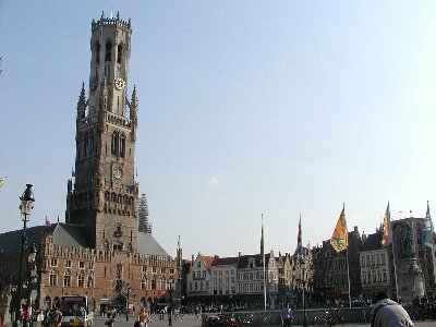 写真:世界遺産の水の都ブルージュ