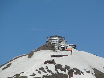写真:夏のシルトホルン展望台