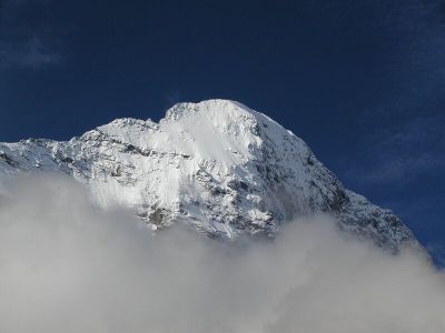 写真:シャレーでグリンデルワルト滞在