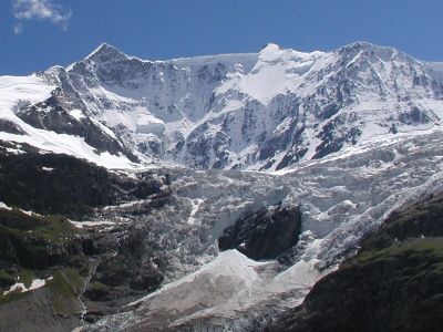 写真:フィングステークからウンターグレッチャーまでハイキング