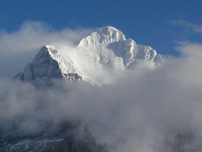 写真:グリンデルワルトで初スキー