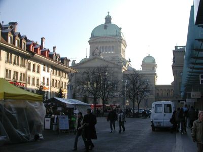 写真:ツェルマットを出発しベルンへ