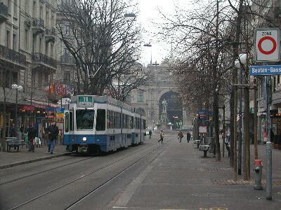 写真:ベルンからチューリッヒへ