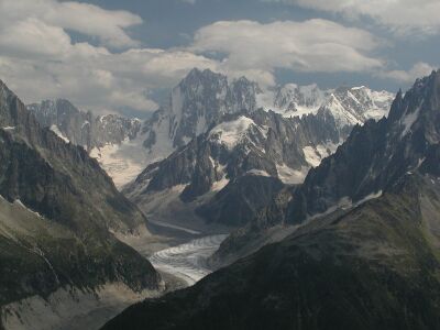 写真:プランプラからフレジェールへハイキング