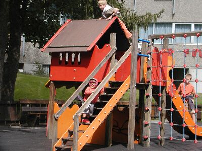 写真:お休みとシャモニーの公園