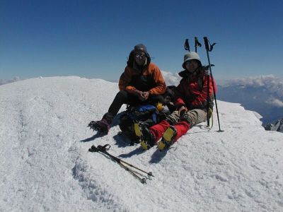 写真:モンブラン登頂（たぬ）