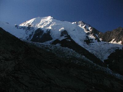 写真:グーテ小屋から下山（たぬ）