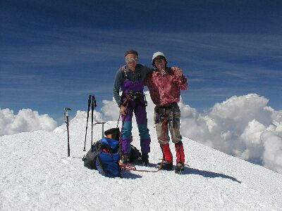 写真:モンブラン登頂（TADA)