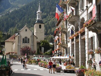 写真:シャモニーでショッピング2日目