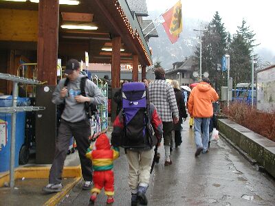 写真:ベルンを観光してからグリンデルワルトへ