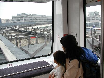 写真:冬のスイスから帰国