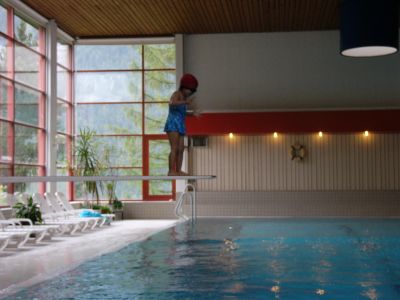 写真:グリンデルワルトの温水プール