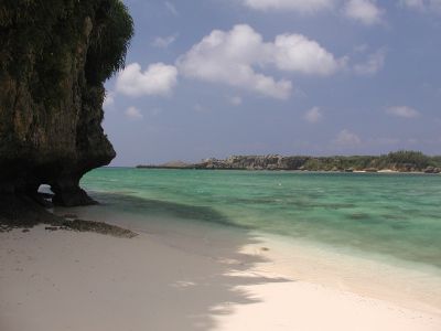 写真:ナップ島へ