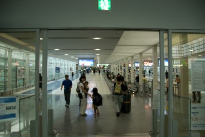 写真:出発の準備と中部国際空港まで