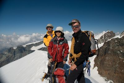 写真:ポルックス登頂（たぬ）