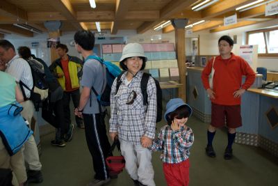 写真:ヴァイスホルンヒュッテへ再び（たぬ）