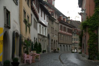 写真:朝食とシュタイン・アム・ラインにお別れ