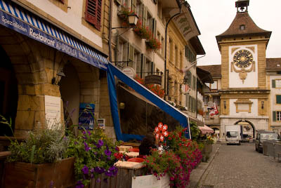 写真:ムルテン1・宝石といわれる小さな旧市街と城壁