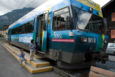 写真:アーレシュルフト・スイス屈指の大渓谷