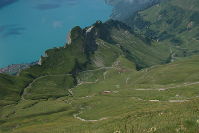 写真:ブリエンツ・ロートホルン鉄道