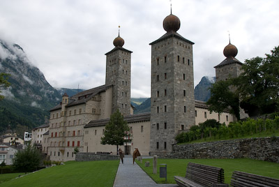 写真:レッチベルク線とブリーク旧市街