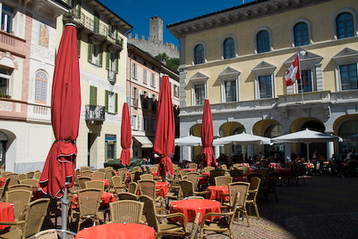 写真:世界遺産ベリンツォーナ1～旧市街とカステルグランデ