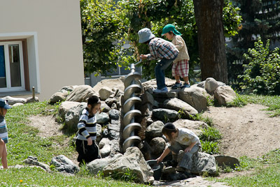 写真:シュクオル～ウンターエンガディンの中心