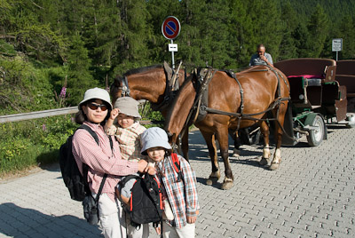 写真:フォルクラ・スールレイからロゼック谷へハイキング2