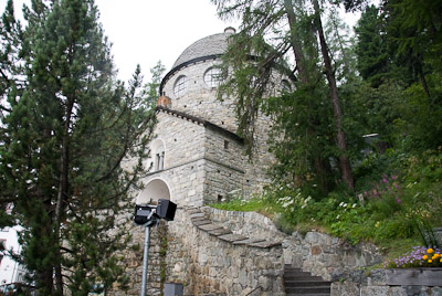 写真:セガンティーニ美術館とバート地区散策