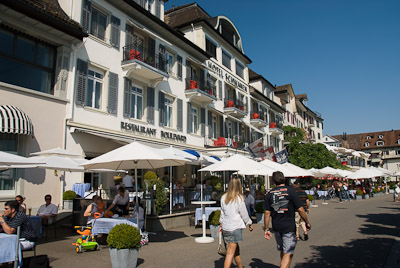 写真:ラッパースヴィル1～旧市街とバラ園