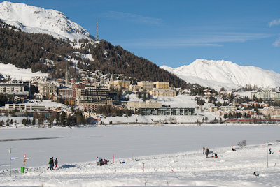 写真:午後のサンモリッツ