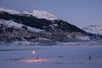 写真:サン・モリッツ出発
