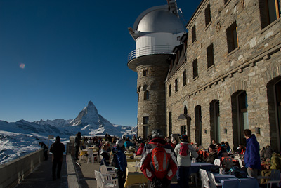 写真:冬のゴルナーグラート