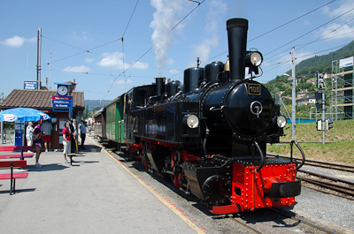写真:ブロネイ・シャンビー保存鉄道1