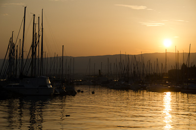 写真:ブレとパレジューを経由してローザンヌへ