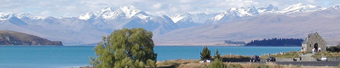 写真:ニュージーランド南島・大自然の中のドライブ旅行（2001年1月）