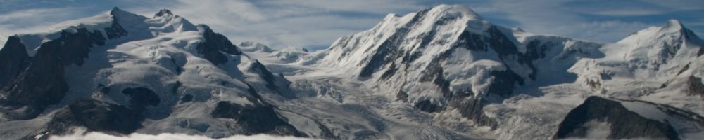 写真:ヴァイスホルン登山とツェルマット周辺ハイキング（2006年夏)