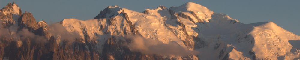 写真:レマン湖・スイス西部観光とシャモニで登山(2007年夏)