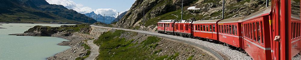 写真:エンガディンとグラウビュンデン周辺鉄道旅行（2009年夏）